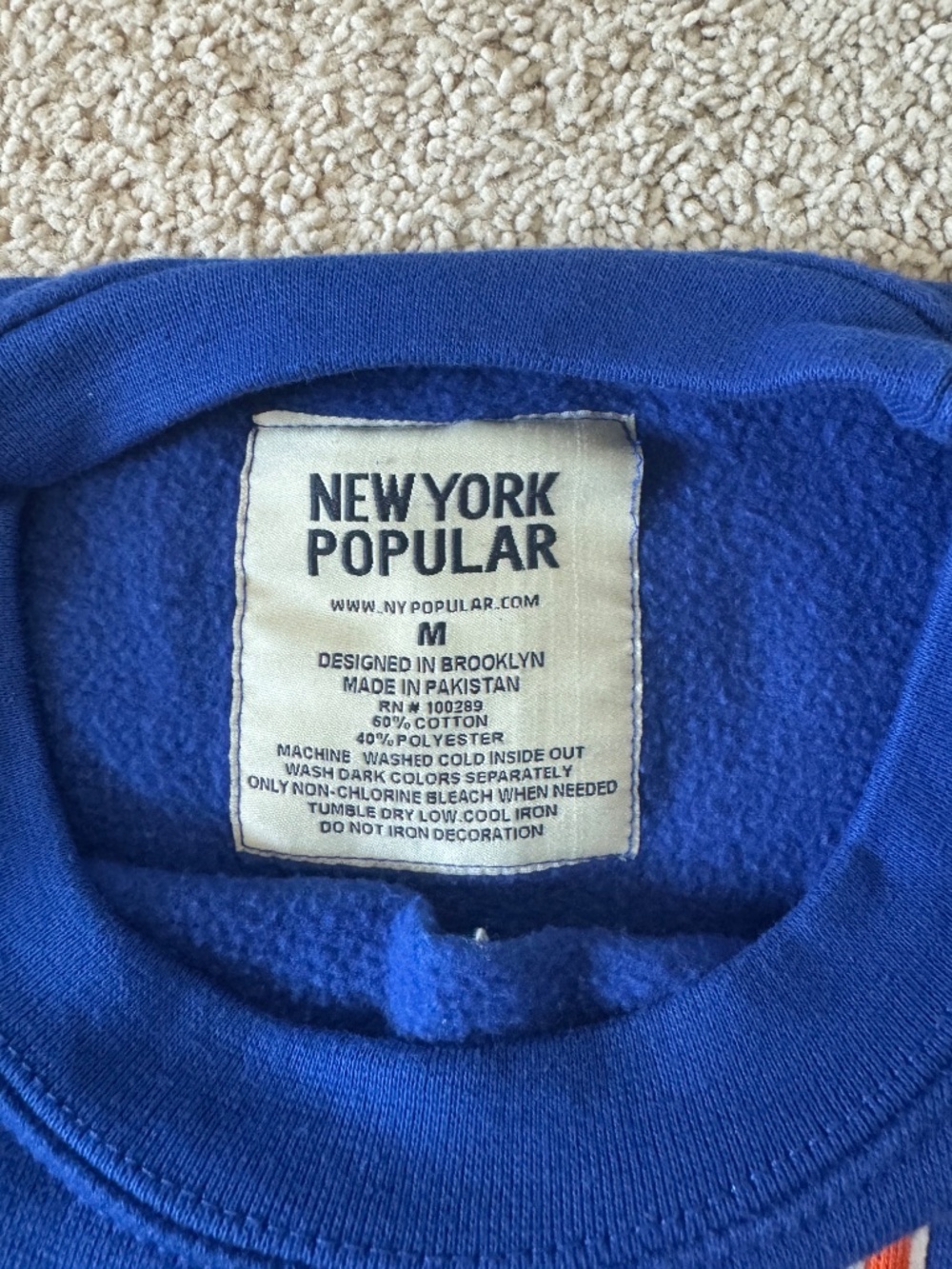 New York Sweatshirt - Picture 2 of 3